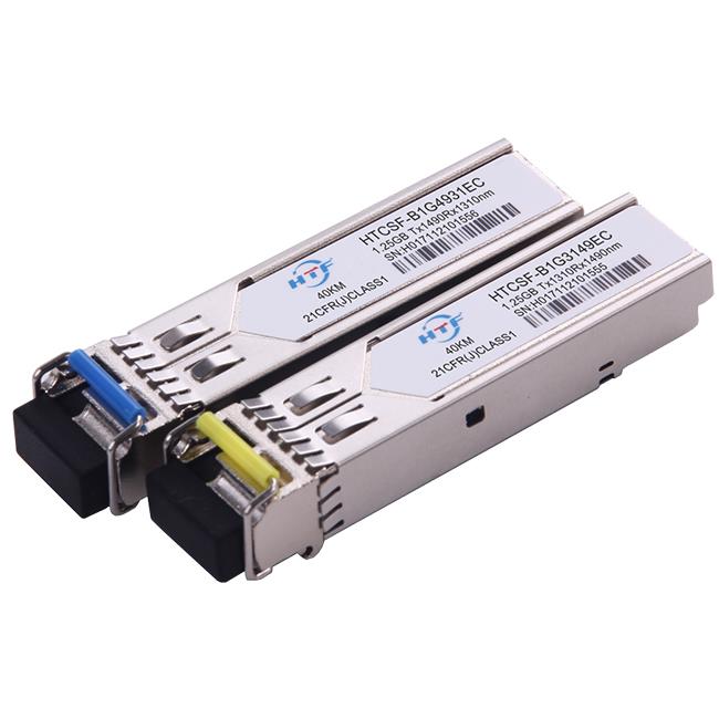 dwyochrog sfp lc multimode 1.25G SFP BIDI Optical Transceiver