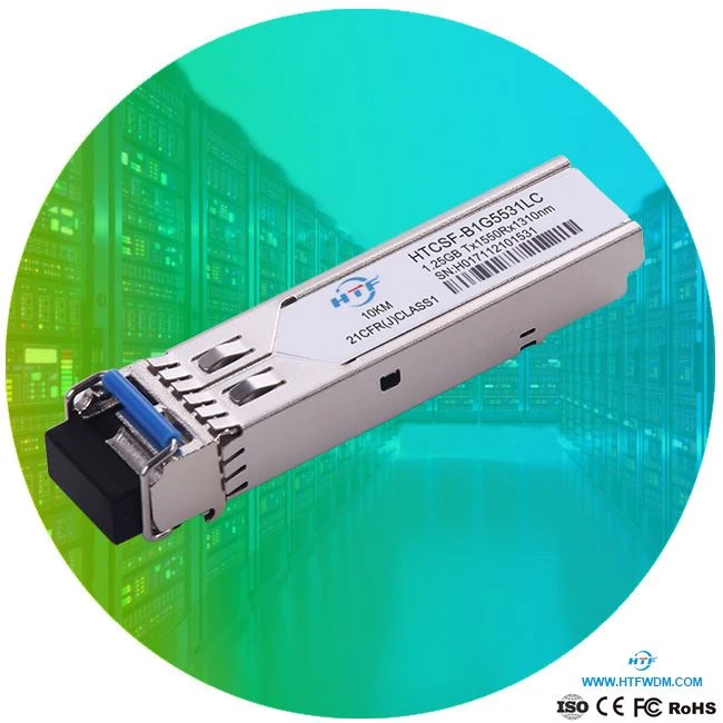Transceivers Fiber Optic 10km SFP 1550nm DFB